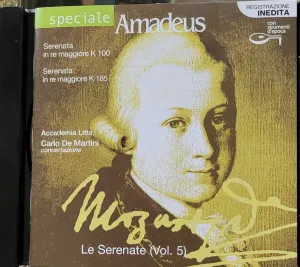 Pochette de Le Serenate, Vol. 5: Seranata in re maggiore K. 100 / Serenata in re maggiore K. 185 de Wolfgang Amadeus Mozart