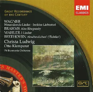 Pochette Wagner: Wesendonck Lieder / Isoldes Liebestod / Brahms: Alto Rhapsody / Mahler: 5 Lieder / Beethoven: Abscheulicher! ('Fidelio')