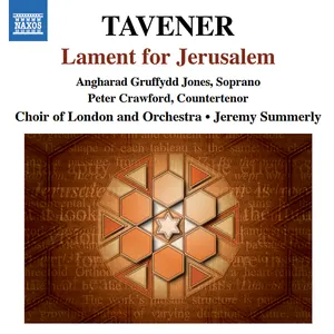 Pochette de Lament for Jerusalem de Jeremy Summerly - John Tavener
