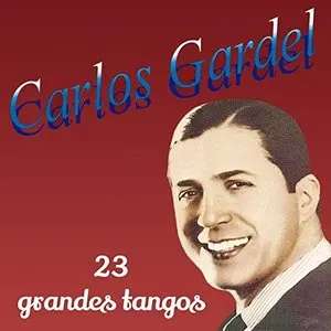 Pochette de 23 grandes tangos de Carlos Gardel