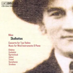 Pochette de Concerto for Two Violins / Music for Wind Instruments & Piano de Nikos Skalkottas