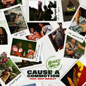 Pochette de Cause a Commotion de Skip Marley