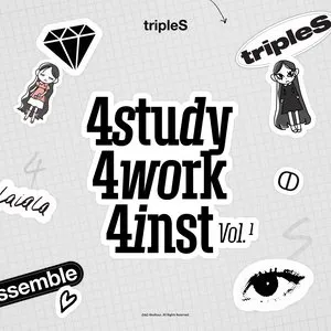 Pochette de 4study4work4inst Vol.1 de tripleS