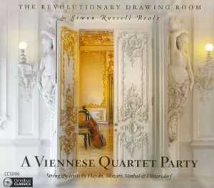 Pochette de A Viennese Quartet Party de Johann Baptist Vanhal - Carl Ditters von Dittersdorf - Wolfgang Amadeus Mozart - Joseph Haydn
