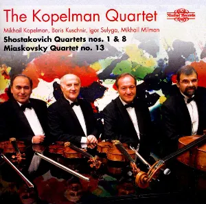 Pochette Shostakovich: String Quartets nos. 1 and 8 / Miaskovsky: String Quartet no. 13