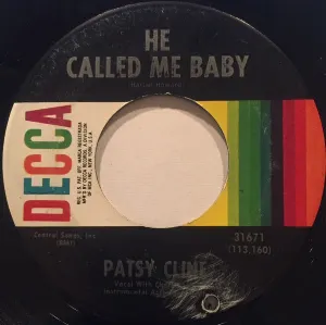 Pochette de He Called Me Baby / Bill Bailey, Won’t You Please Come Home de Patsy Cline