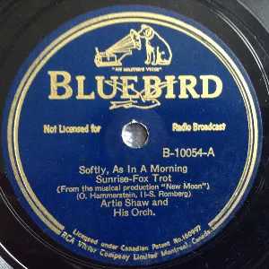 Pochette de Softly, as in a Morning Sunrise / Copenhagen de Artie Shaw and His Orchestra