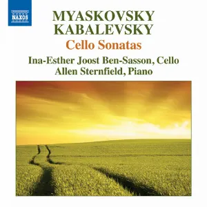Pochette de Cello Sonatas de Nicolai Myaskovsky