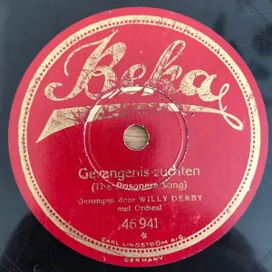 Pochette de Drink en vergeet / Gevangenis zuchten de Willy Derby