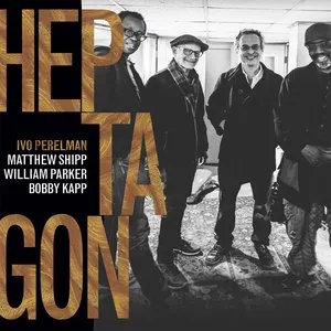 Pochette de Heptagon de Ivo Perelman - Matthew Shipp - William Parker