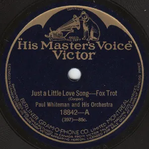 Pochette de Just a Little Love Song / Ty-Tee de Paul Whiteman and His Orchestra
