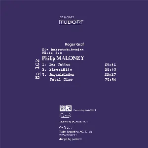 Pochette de Die haarsträubenden Fälle des Philip Maloney, N° 102 de Roger Graf