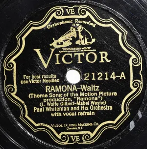 Pochette de Ramona / Lonely Melody de Paul Whiteman and His Orchestra