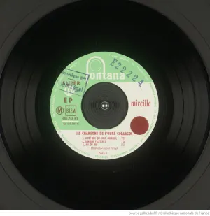 Pochette de Les Chansons de l’Ours Colargol de Mireille