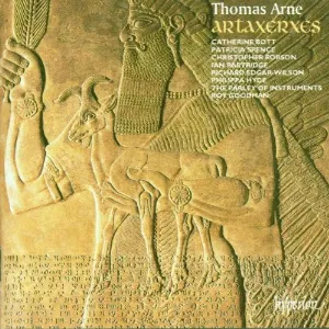 Pochette de Artaxerxes de Thomas Arne - The Parley of Instruments - Roy Goodman - Catherine Bott - Ian Partridge