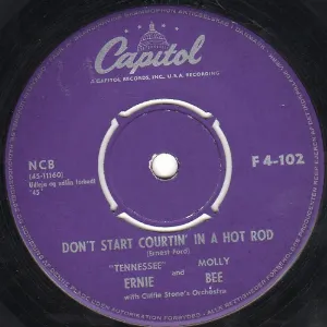 Pochette de Don’t Start Courtin’ in a Hot Rod de Tennessee Ernie Ford