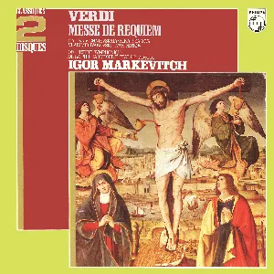 Pochette de Messe de requiem de Igor Markevitch - Galina Vishnevskaya - Moscow Philharmonic Orchestra - Giuseppe Verdi