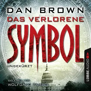 Pochette de Das verlorene Symbol de Dan Brown