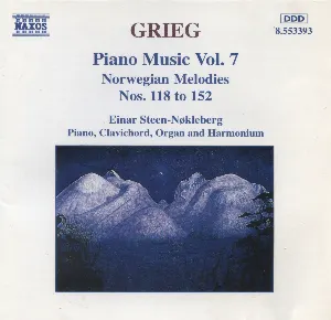 Pochette Piano Music, Volume 7: Norwegian Melodies, nos. 118 to 152