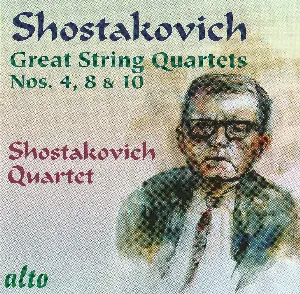 Pochette Great String Quartets nos. 4, 8 & 10