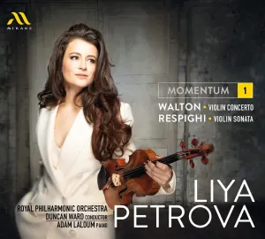 Pochette de Momentum 1 de Royal Philharmonic Orchestra - Adam Laloum - Ottorino Respighi - William Walton