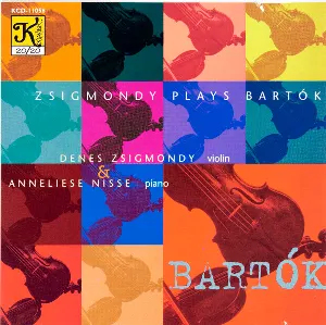 Pochette Zsigmondy Plays Bartok (Kcd 11056)