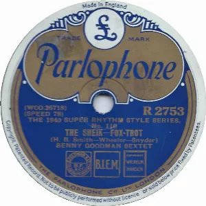 Pochette de The Sheik / Poor Butterfly de The Benny Goodman Sextet