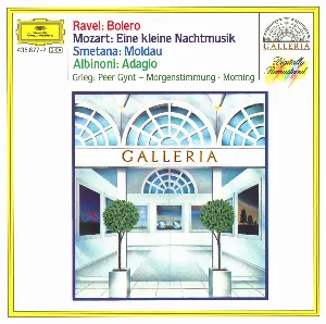 Pochette Ravel: Bolero / Mozart: Eine kleine Nachtmusik / Smetana: Moldau / Albinoni: Adagio