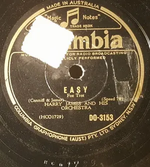 Pochette de Easy / Lover Come Back to Me de Harry James and His Orchestra