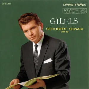 Pochette de Piano Sonata in D major, D580 de Emil Gilels - Franz Schubert