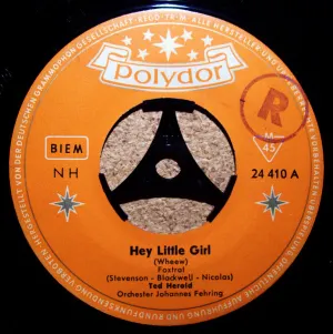 Pochette de Hey Little Girl de Ted Herold
