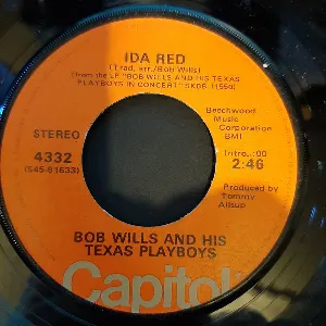 Pochette de Ida Red / Don't Let the Deal Go Down de Bob Wills and His Texas Playboys