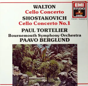 Pochette Walton: Cello Concerto / Shostakovich: Cello Concerto no. 1
