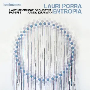 Pochette de Entropia de Jaakko Kuusisto - Sinfonia Lahti - Lauri Porra