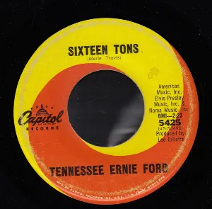 Pochette de Sixteen Tons de Tennessee Ernie Ford