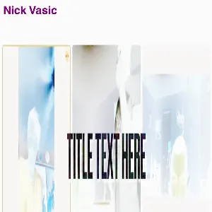 Pochette de Title Text Here de Nick Vasic