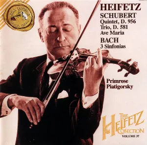 Pochette The Heifetz Collection Volume 37 - Schubert / Bach