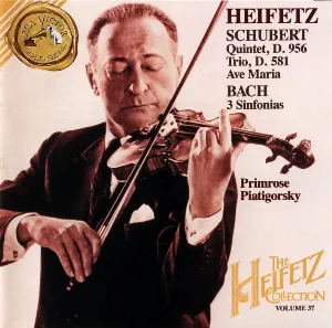 Pochette de The Heifetz Collection Volume 37 - Schubert / Bach de Jascha Heifetz