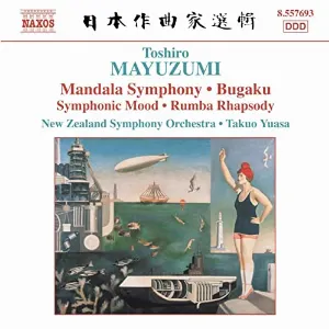 Pochette de Mandala Symphony / Bugaku / Symphonic Mood / Rumba Rhapsody de New Zealand Symphony Orchestra - Takuo Yuasa