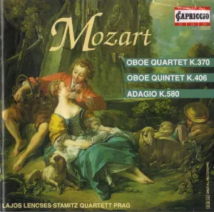 Pochette Oboe Quartet, K. 370 / Oboe Quintet, K. 406 / Adagio, K 580