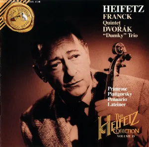 Pochette de The Heifetz Collection, Volume 33: Franck Quintet / Dvorak Trio "Dumky" de Jascha Heifetz