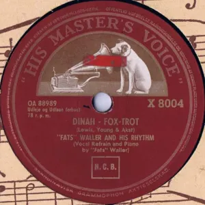 Pochette de Dinah / 12th Street Rag de Fats Waller and His Rhythm