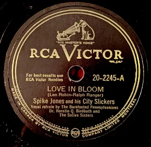 Pochette de Love in Bloom / Blowing Bubble Gum de Spike Jones and His City Slickers