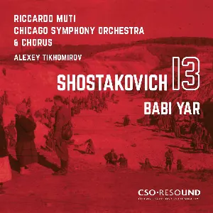 Pochette Shostakovich 13: Babi Yar