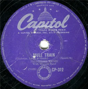Pochette de Mule Train de Tennessee Ernie Ford