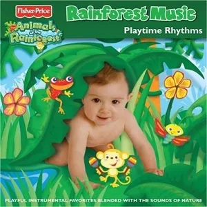 Pochette de Animals of the Rainforest - Playtime Rhythms de Steve Wingfield