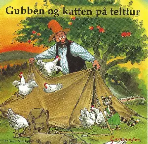 Pochette de Gubben og katten på telttur de Sven Nordqvist