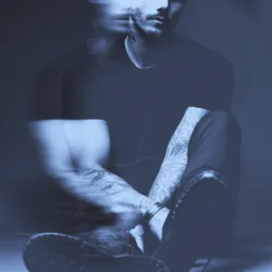 Pochette de Black & Blue de Kaaze