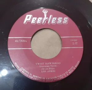 Pochette de Twist hawaiano / El hombre frío de Los Apson