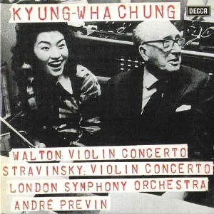 Pochette Walton: Violin Concerto / Stravinsky: Violin Concerto